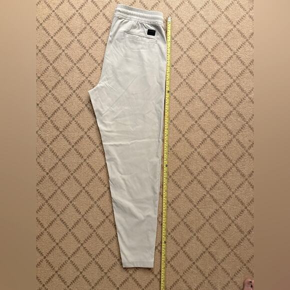 Kenneth Cole Active gray pants/ joggers with zip opening bottom L NWOT - Picture 7 of 12